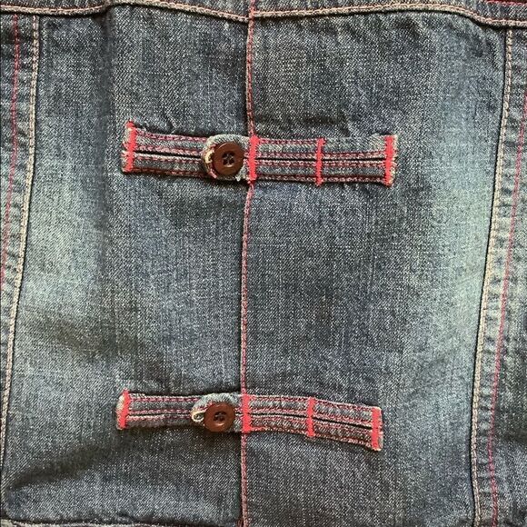 OILILY DENIM JACKET BLUE SIZE 2 denim - Picture 5 of 13